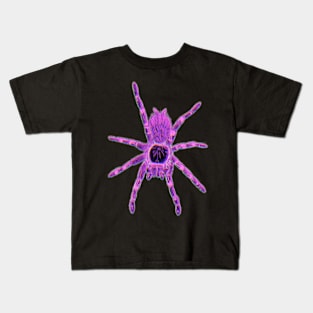 Tarantula Only “Vaporwave” V31 (Invert Glitch) Kids T-Shirt